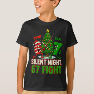 サイレントナイト67 ファイト ファニー クリスマス Tシャツ