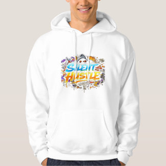 サイレントハッスルGraffitiストリートアートデザイン パーカ