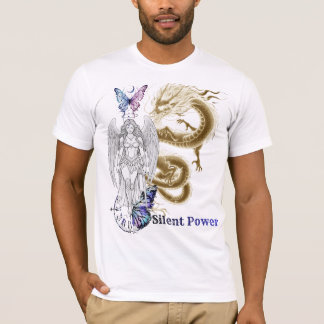 サイレントパワー グラフィックTシャツ Tシャツ