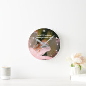 サイレントル感動的ミ引用文 ラウンド壁時計 (ホーム)