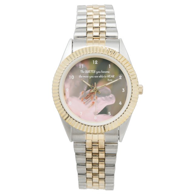 サイレントル感動的ミ引用文 腕時計 (正面)