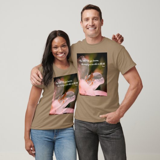 サイレントル感動的ミ引用文 Tシャツ (ユニセックス)