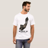 サイレントヴァラー - メモリアルデイへの賛辞 兵士の影 Tシャツ (正面フル)