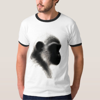 サイレント・オブザーバー・プ リマテ チャコール・スタディ Tシャツ