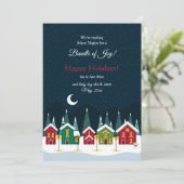 サイレント・ナイト出産発表ホリデーカード シーズンカード (スタンド正面)