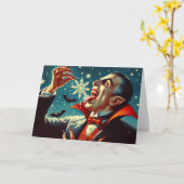 サイレント・ナイト カード (黄色い花)