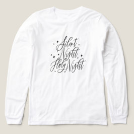 サイレント+ナイト+ホーリー+ナイト+ホリデー+クリスマス トライブレンドTシャツ