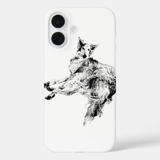 サイレント・ベロシティ – シルケン・ウィンドハウンド Case-Mate iPhoneケース (裏面)