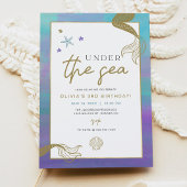 サイレンパープル金ゴールドマーメイドビーチガール誕生日