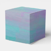 サイレンパープル金ゴールド人魚海シーベイビーシャワー フェイバーボックス (裏面サイド)