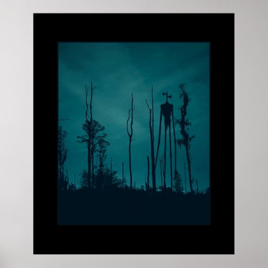 サイレンヘッドサイレンヘッドホラークレエピパスタ ポスター (正面)