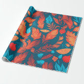 サイレン幾何パタカラフルーン ラッピングペーパー (アンロールド)