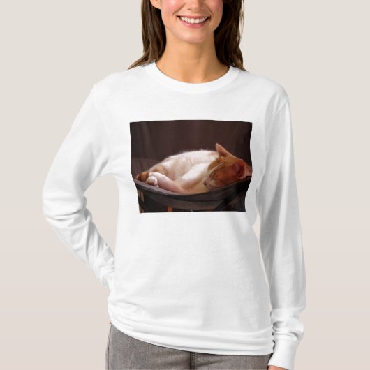 サイレン猫 Tシャツ (正面)