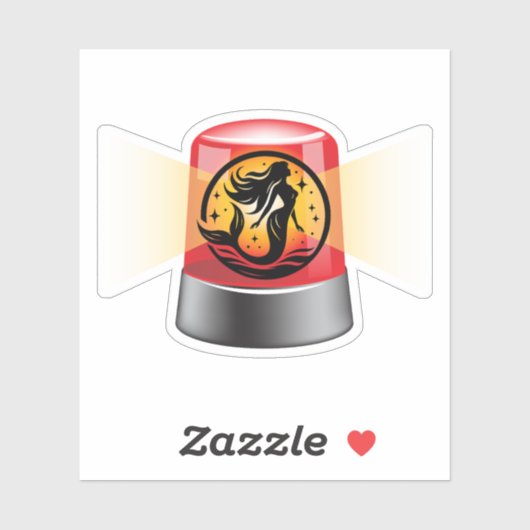 「サイレン」 シール (シート)