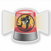 「サイレン」 シール (正面)