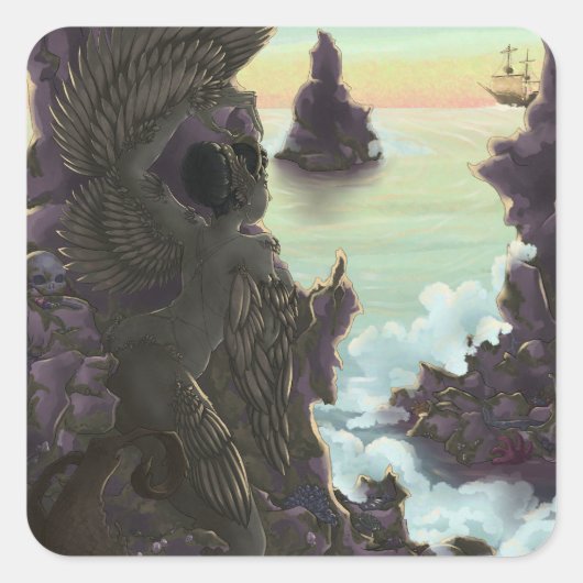 サイレン・ストーンズ スクエアシール (正面)