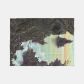 サイレン・ストーンズ フリースブランケット (正面(横))