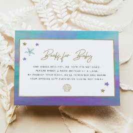 サイレン マーメイド トロピカル ビーチ ベビーカード 贈呈本 招待状