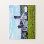 サイロのあるペンシルバニア農場 ジグソーパズル (縦)