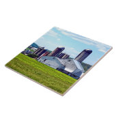 サイロのあるペンシルバニア農場 タイル (側面)