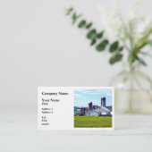 サイロのあるペンシルバニア農場 名刺 (スタンド正面)