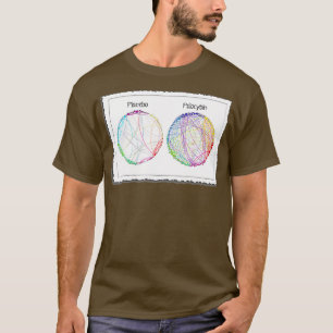 サイロシビン脳スキャン画像サイケデリック科学 Tシャツ