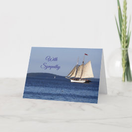 サイロボートレイクミシガン悔やみや弔慰 カード