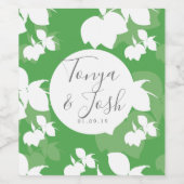 サイロレモンとライムイエローグレイ結婚ズ ワインラベル (シングルラベル)