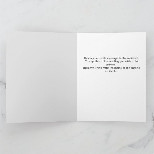 サインことわざのゴルファー私の運転は?おもしろい カード (内部)