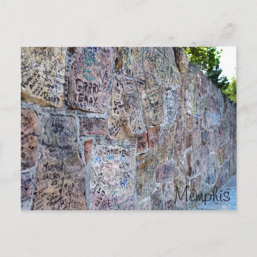 サインの壁 ポストカード (正面)