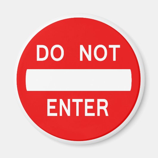 サインを入力しない（マグネット） マグネット (正面)