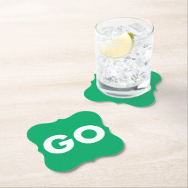 サインを見る ペーパーコースター