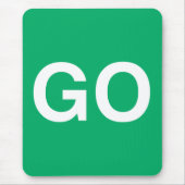 サインを見る マウスパッド (正面)