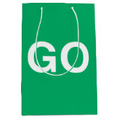 サインを見る ミディアムペーパーバッグ (正面)