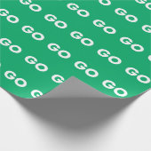 サインを見る ラッピングペーパー (角)