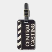 サインインEnglish CENTRAL CASTINGラゲッジタグ ラゲッジタグ (正面縦)
