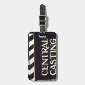 サインインEnglish CENTRAL CASTING ラゲッジタグ (正面縦)