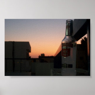 サインオフ氷ポスター ポスター