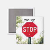 サインストップ式冷凍機マグネット マグネット (正面/裏面)