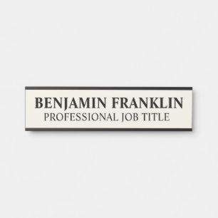  サインプレート