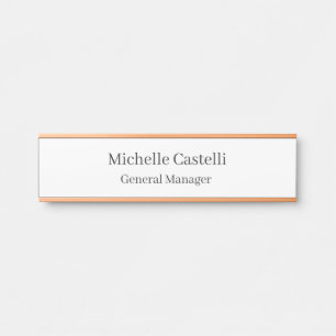  サインプレート