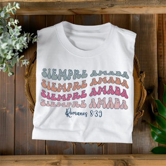 サインプレ動揺してアマダスペインのクリスチャンTシャツ Tシャツ