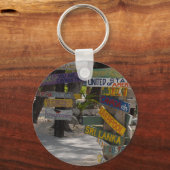 サインポストラムポイントグランドケイマン キーホルダー (正面)