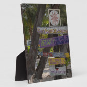 サインポストラムポイントグランドケイマン フォトプラーク (側面)