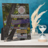 サインポストラムポイントグランドケイマン フォトプラーク (側面)