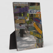 サインポストラムポイントグランドケイマン フォトプラーク (側面)