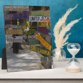 サインポストラムポイントグランドケイマン フォトプラーク (側面)