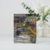 サインポストラムポイントグランドケイマン ポストカード (スタンド正面)