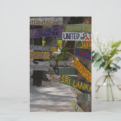 サインポストラムポイントグランドケイマン 便箋 (スタンド正面)