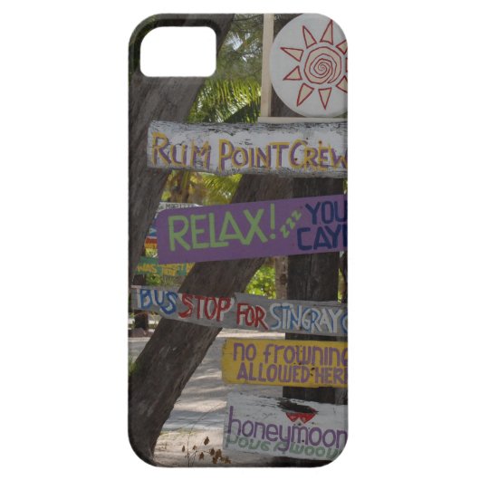 サインポストラムポイントグランドケイマン Case-Mate iPhoneケース (裏面)